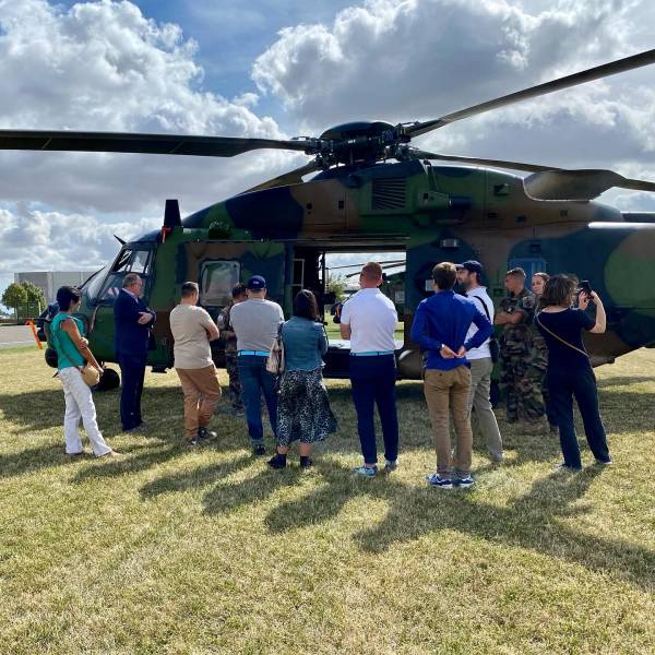 Visite de l'ALAT Aéroclub