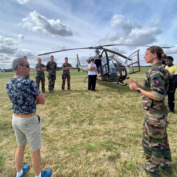 Visite de l'ALAT Aéroclub