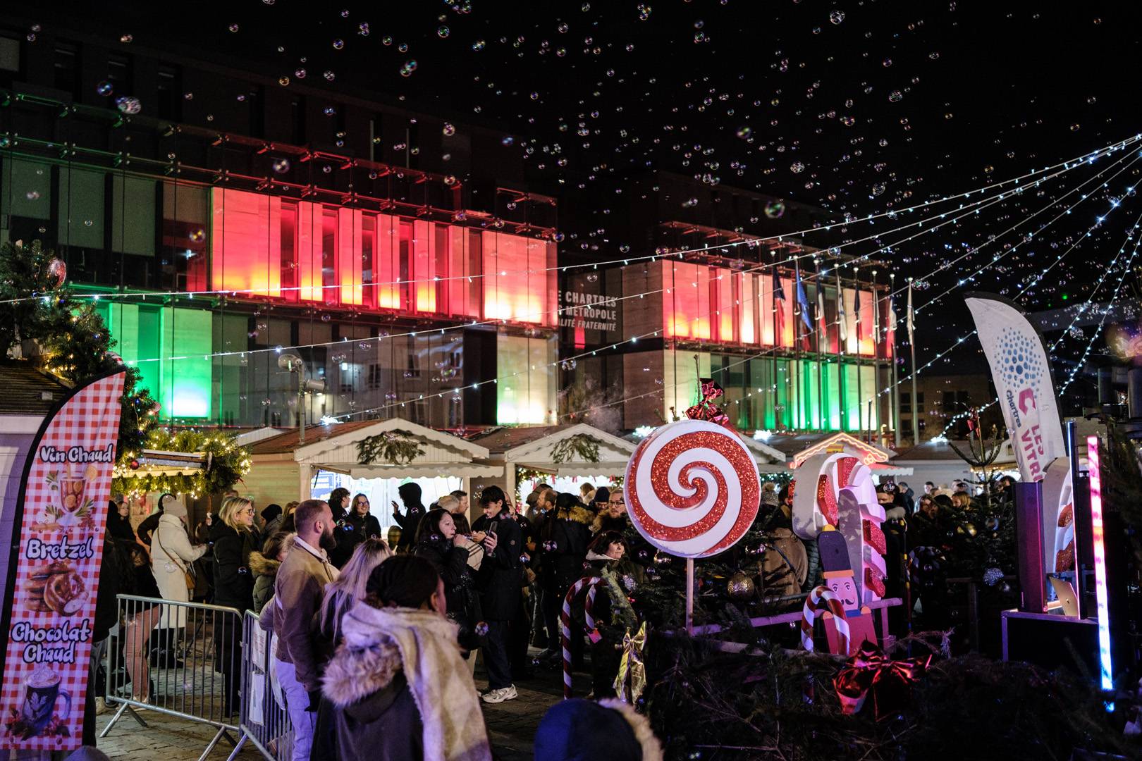 Le marche de Noël à Chartres en 2024