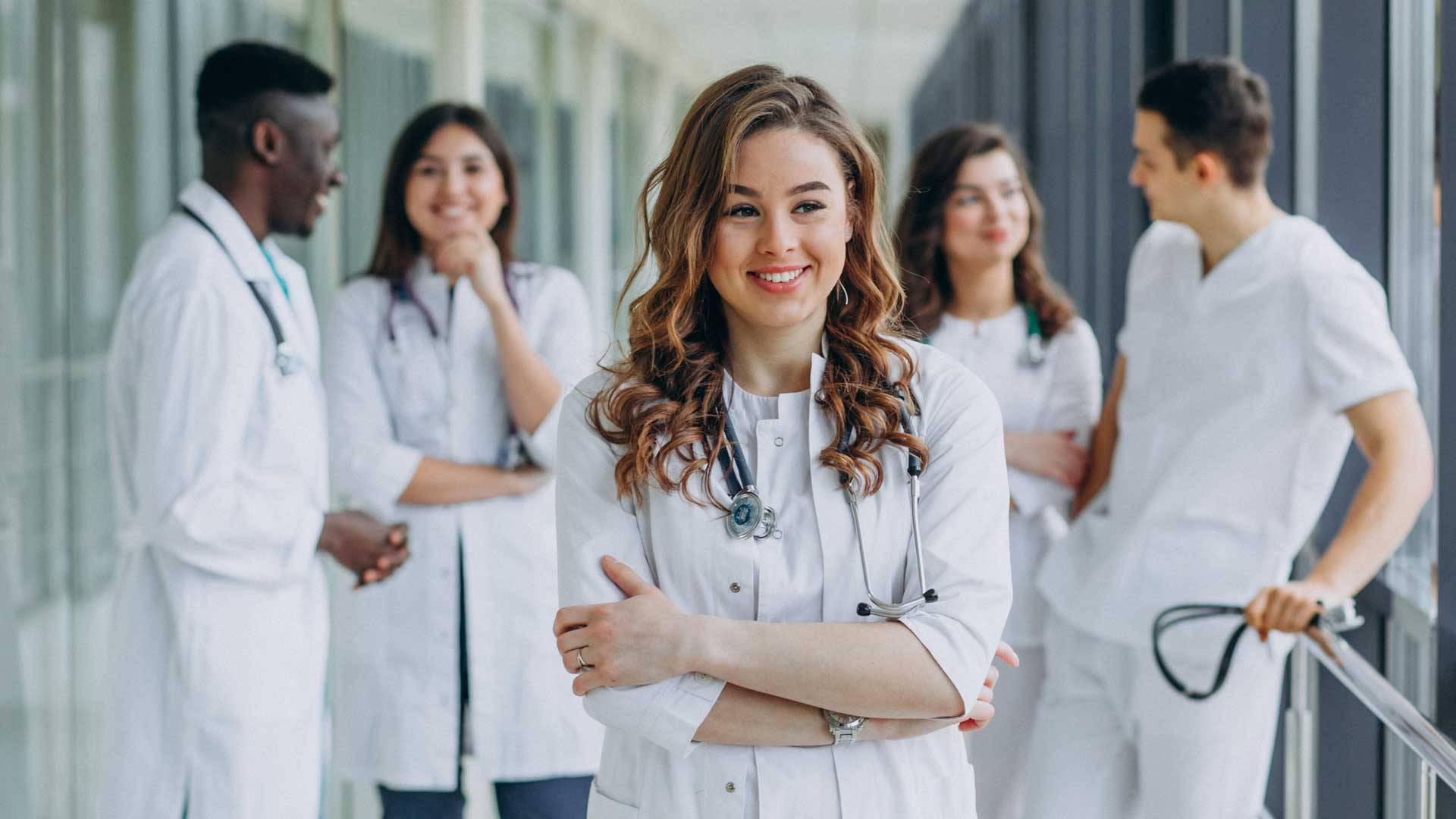 groupe d'étudiants en médecine